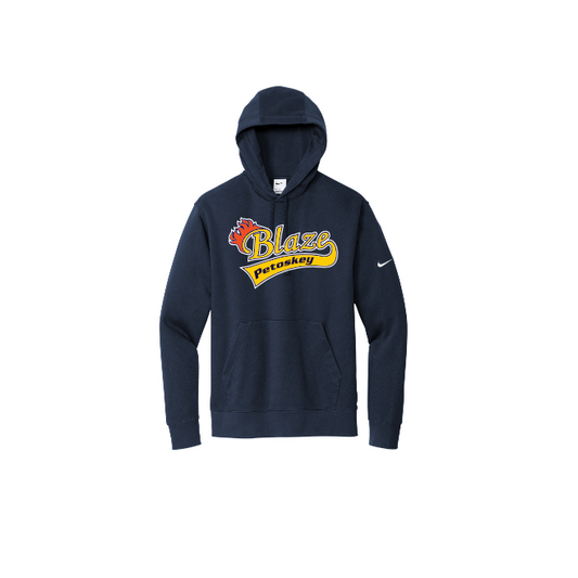 Nike Club Fleece Sleeve Swoosh Pullover Hoodie