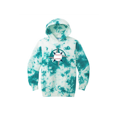 Port & Co™ Youth Crystal Tie-Dye Pullover Hoodie