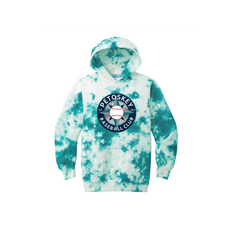Port & Co™ Youth Crystal Tie-Dye Pullover Hoodie