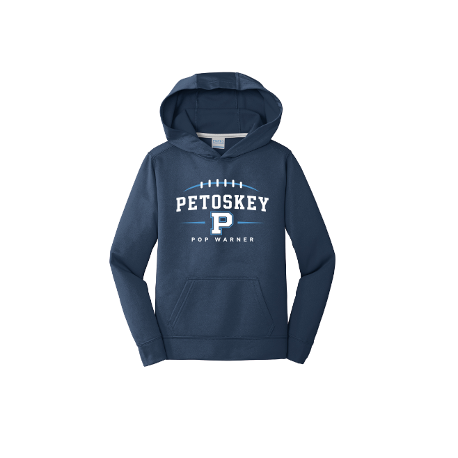 Port & Co® Youth Performance Fleece Pullover Hooded Sweatshirt