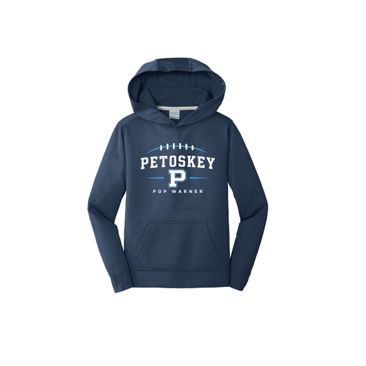 Port & Co® Youth Performance Fleece Pullover Hooded Sweatshirt