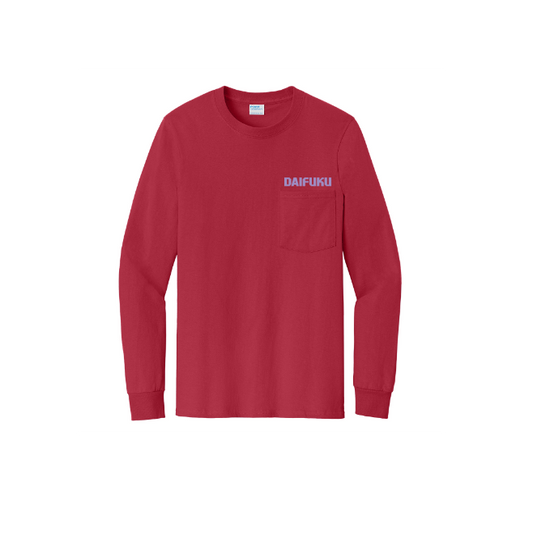 Port & Company® Long Sleeve Essential Pocket Tee