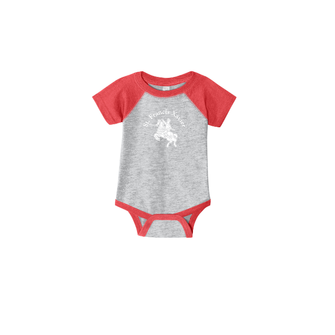 Infant: Rabbit Skins™ Infant Baseball Fine Jersey Bodysuit