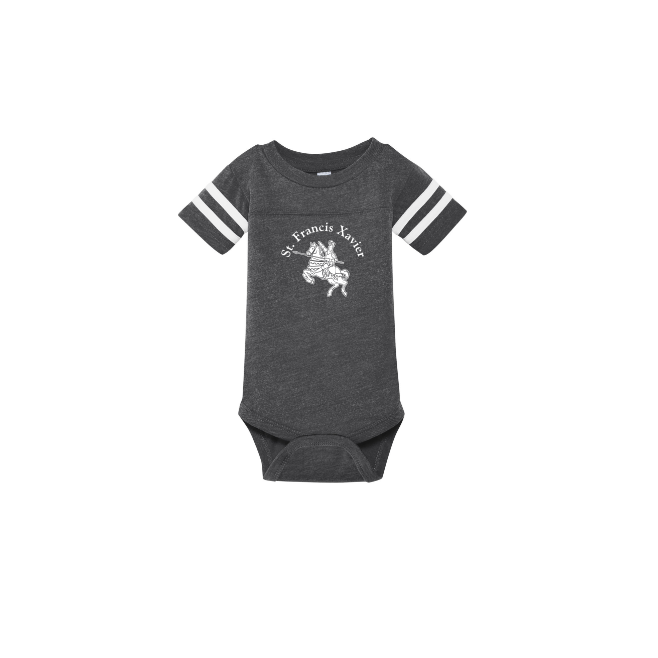 Infant: Rabbit Skins™ Infant Football Fine Jersey Bodysuit