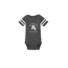 Infant: Rabbit Skins™ Infant Football Fine Jersey Bodysuit