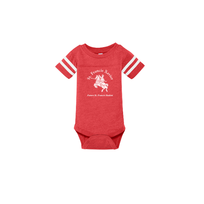 Infant: Rabbit Skins™ Infant Football Fine Jersey Bodysuit