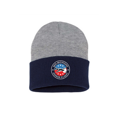 12" Color Blocked Cuffed Beanie