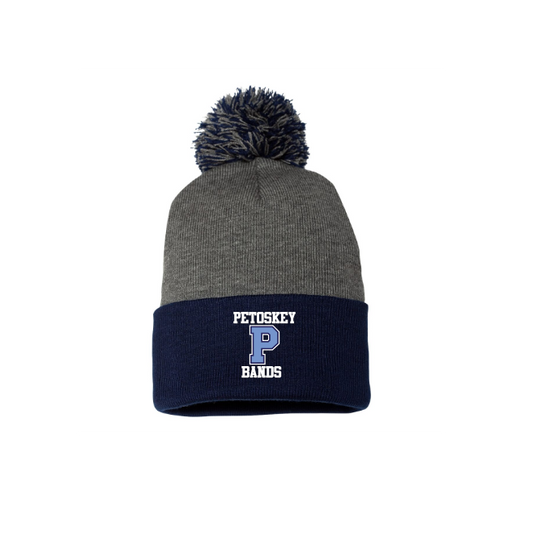 Pom-Pom 12" Knit Beanie