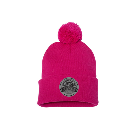 Pom-Pom 12" Knit Beanie