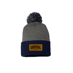 12" Pom-Pom Cuffed Beanie