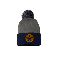 12" Pom-Pom Cuffed Beanie