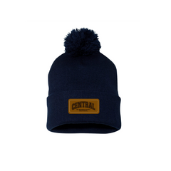 12" Pom-Pom Cuffed Beanie