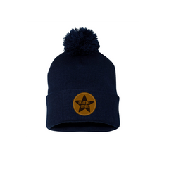 12" Pom-Pom Cuffed Beanie