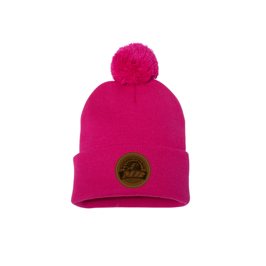 Pom-Pom 12" Knit Beanie