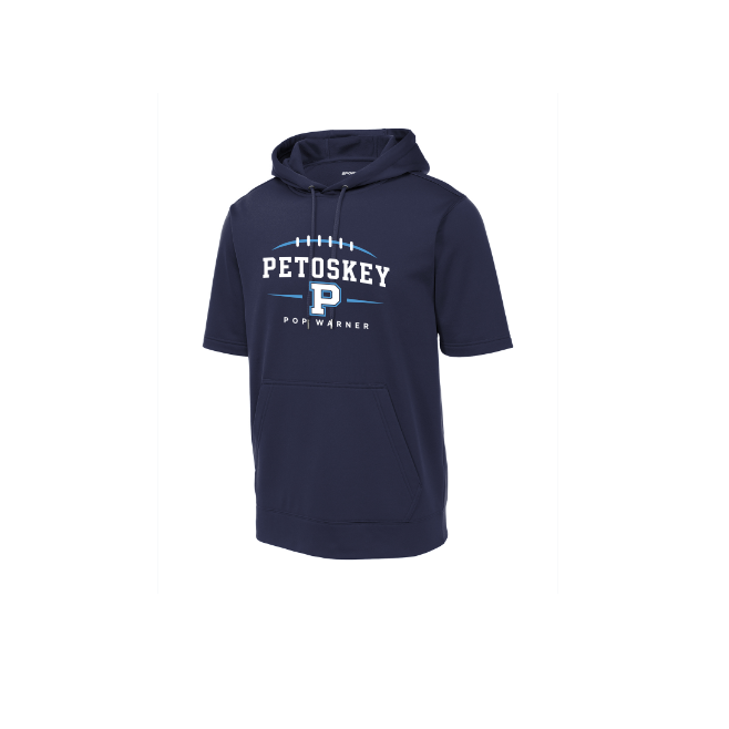 Sport-Tek ® Sport-Wick ® Fleece Short Sleeve Hooded Pullover