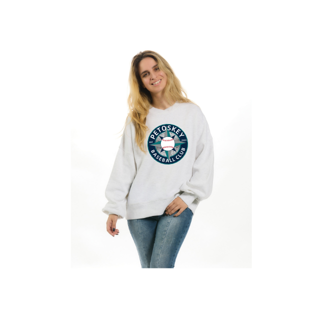 Fleece Cross Neck Crew