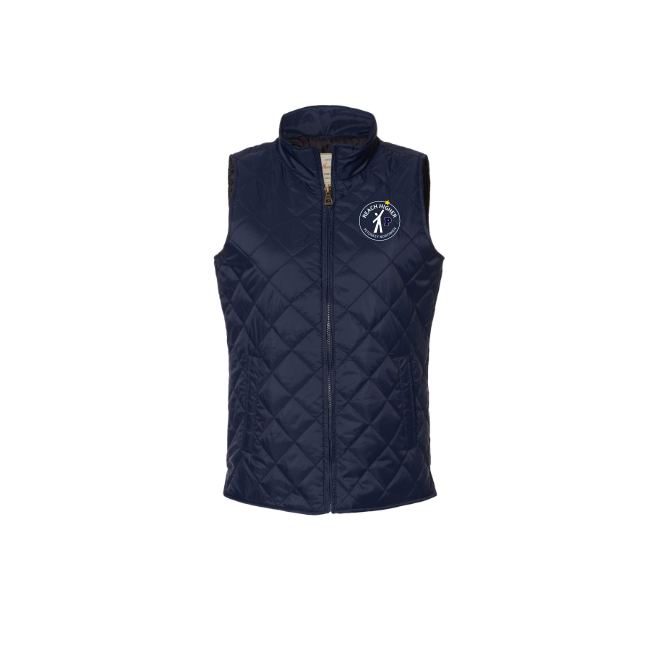 Women's Vintage Diamond Quilted Vest