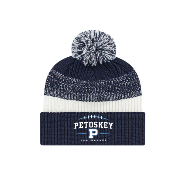 Thick Ribbed Knit Cap with Cuff