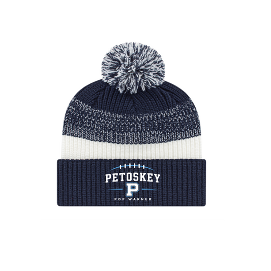 Thick Ribbed Knit Cap with Cuff
