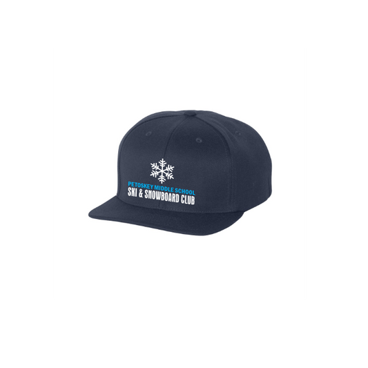 Flat Bill Snapback Cap