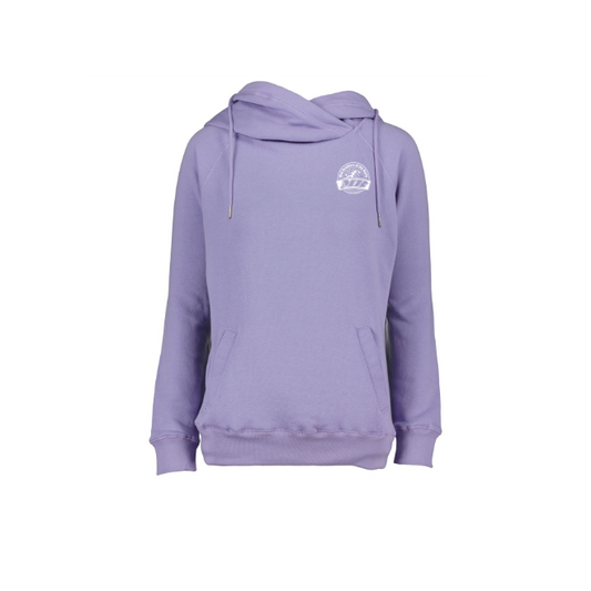 Ladies Classic Fleece Funnel Neck Pullover Hood