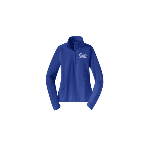 Ladies Sport-Wick® Stretch 1/2-Zip Pullover