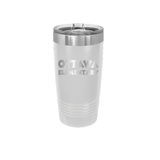 Polar Camel 20 oz. Vacuum Insulated Ringneck Tumbler with Clear Lid