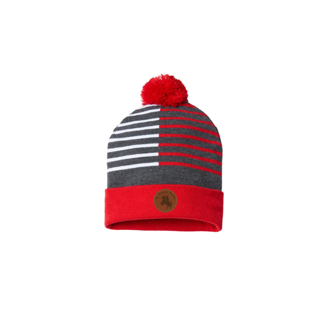 Hat: USA-Made Half Color Knit