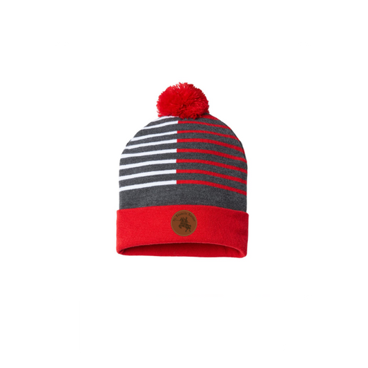 Hat: USA-Made Half Color Knit