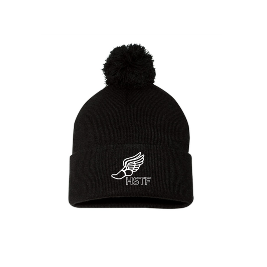 Pom-Pom 12" Knit Beanie