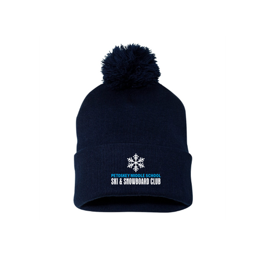 Pom-Pom 12" Knit Beanie