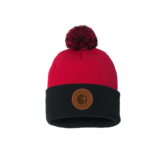 Hat: Pom-Pom 12" Knit Beanie